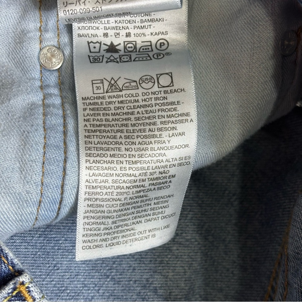 Levi’s Dad Jeans Relaxed Fit 550 Mens 34x32 Jeans, GUC - Picture 13 of 15